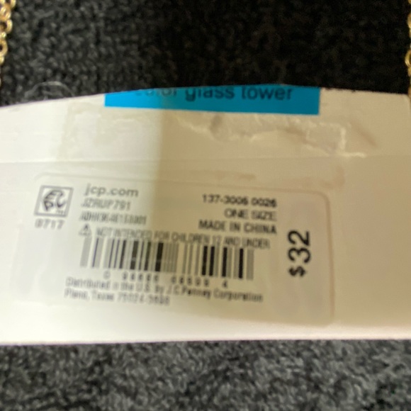 (NEW) LIZ CLAIBORNE FLOWER KNECKLACE - Picture 4 of 4